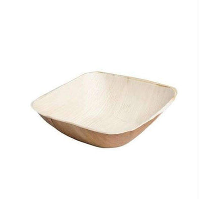 10" Square Palm Leaf Eco Friendly Disposable Dinner Plates